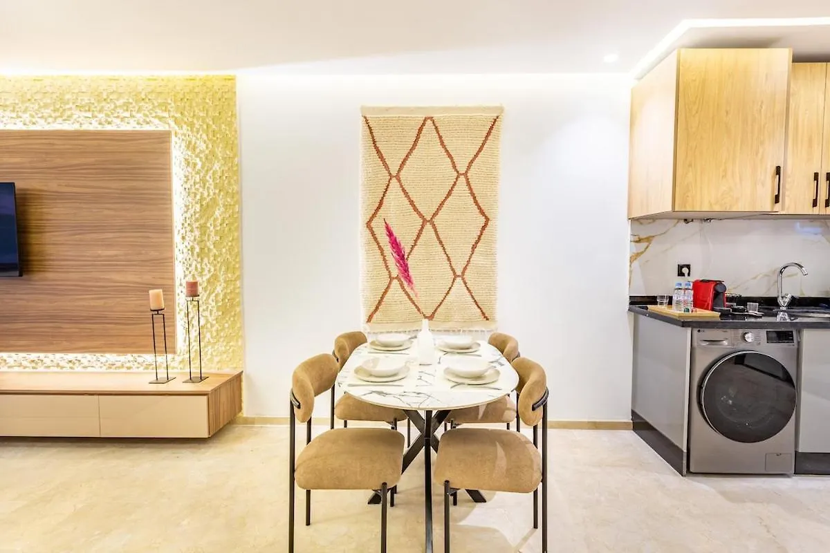 Central Gueliz 1-Bedroom Apartment Marraquexe