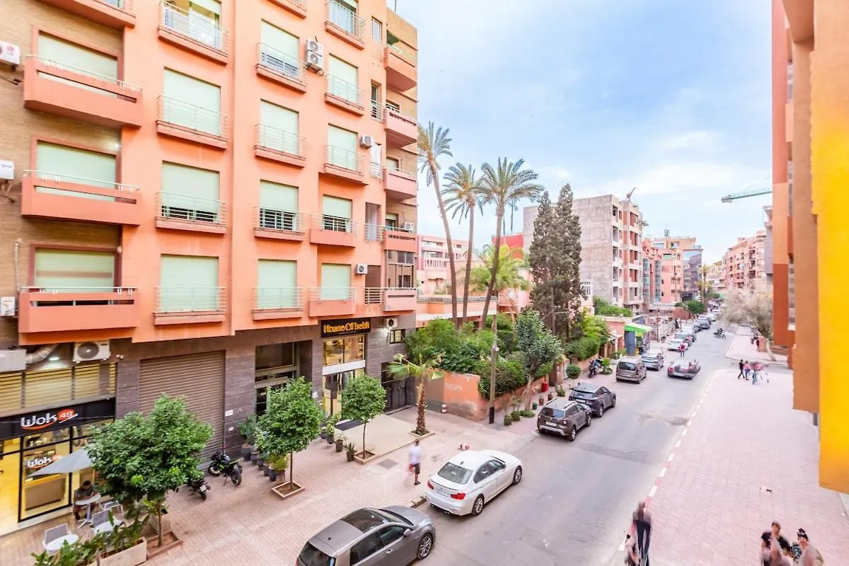 Central Gueliz 1-Bedroom Apartment Marraquexe Marrocos