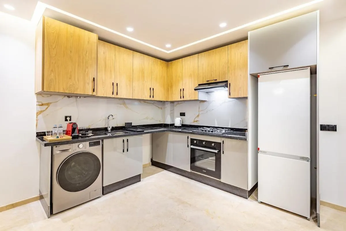 Central Gueliz 1-Bedroom Apartment Marrákes
