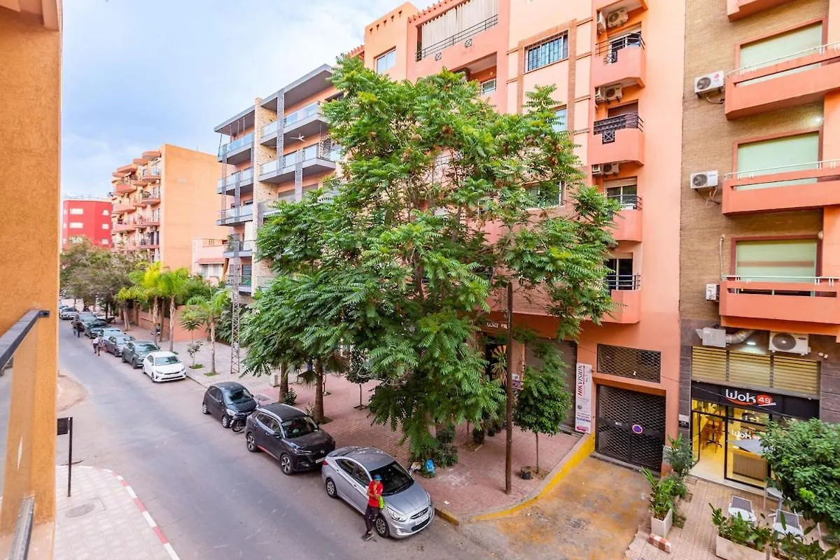 Central Gueliz 1-Bedroom Apartment Marrákes
