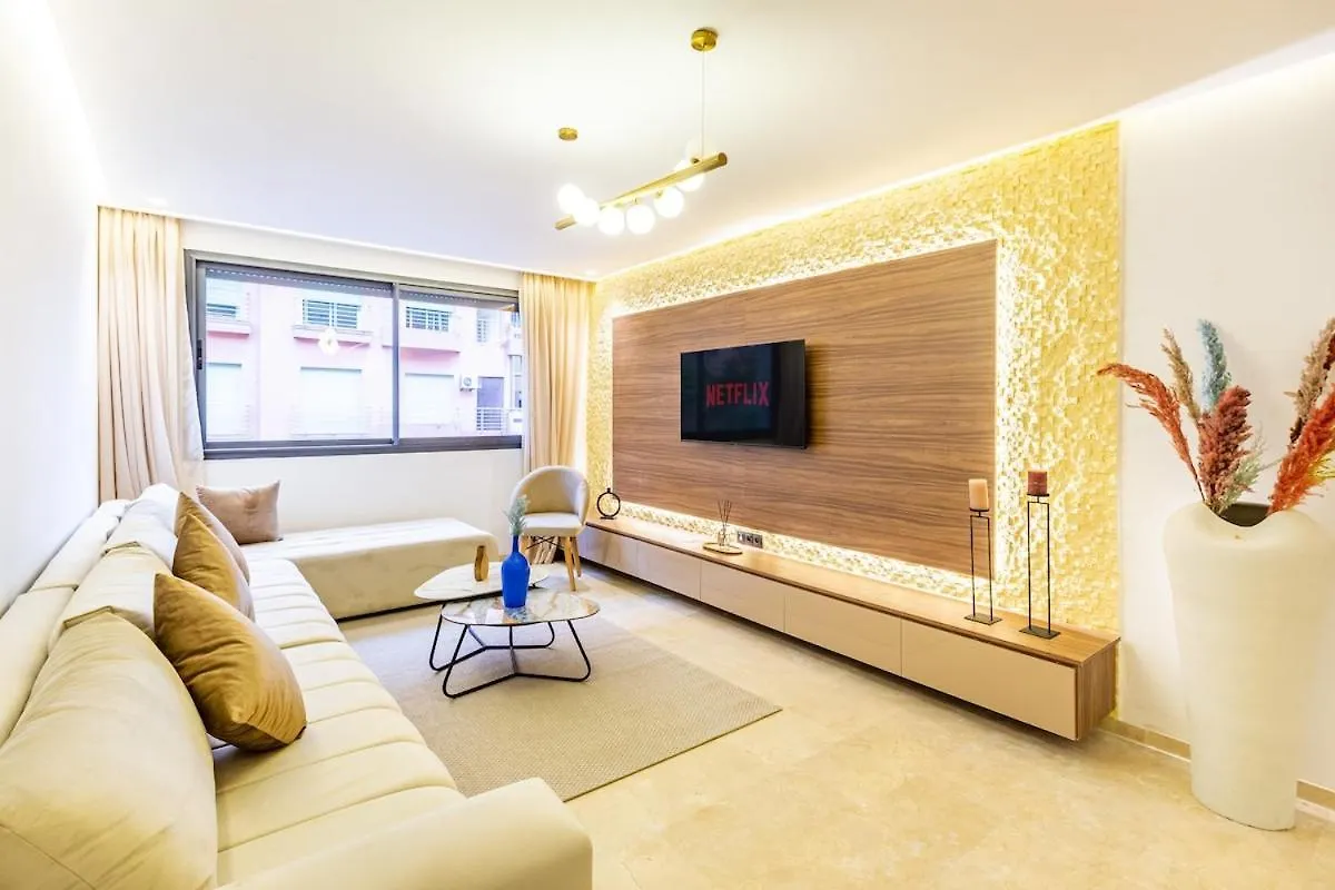 Central Gueliz 1-Bedroom Apartment Marrákes 0*,  Marokkó