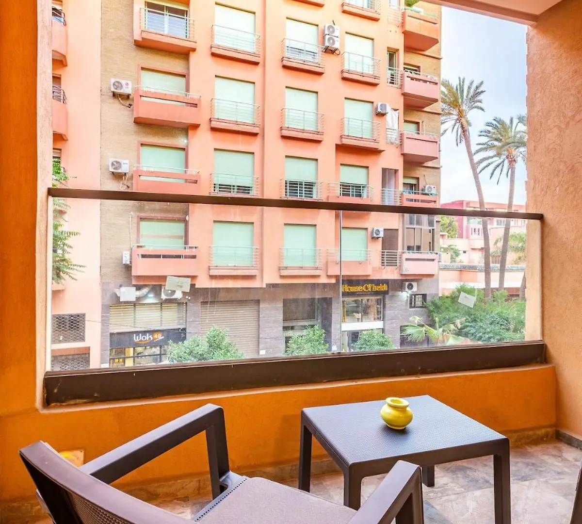 Central Gueliz 1-Bedroom Apartment Marrákes